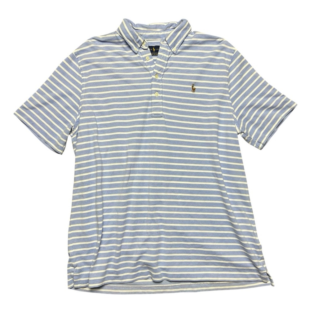 Polo Ralph Lauren Mens Knit Oxford Polo Shirt Pullover Size XL